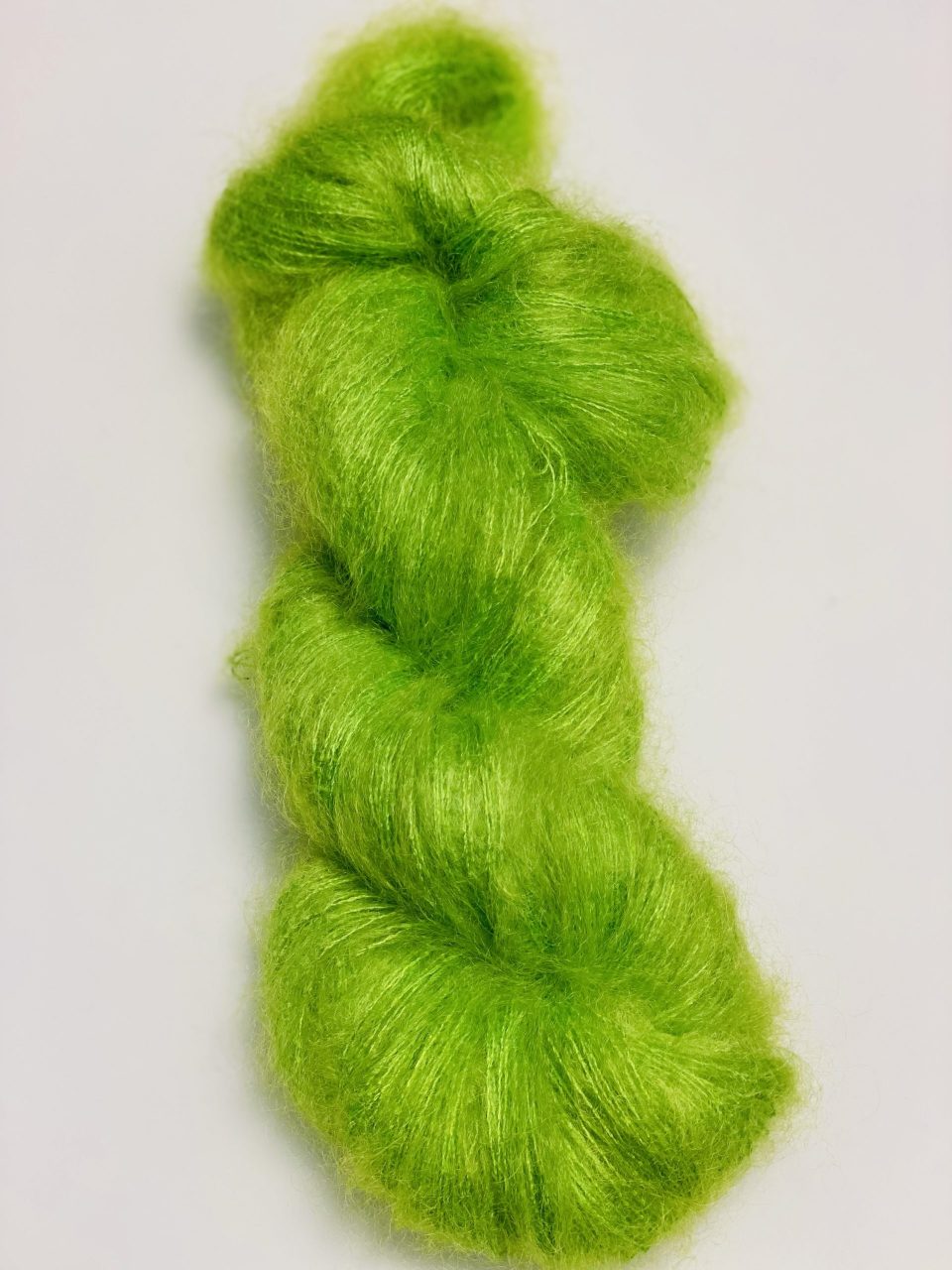 Kid Mohair 50 g - semi solid - Pixie Moss – Bild 3