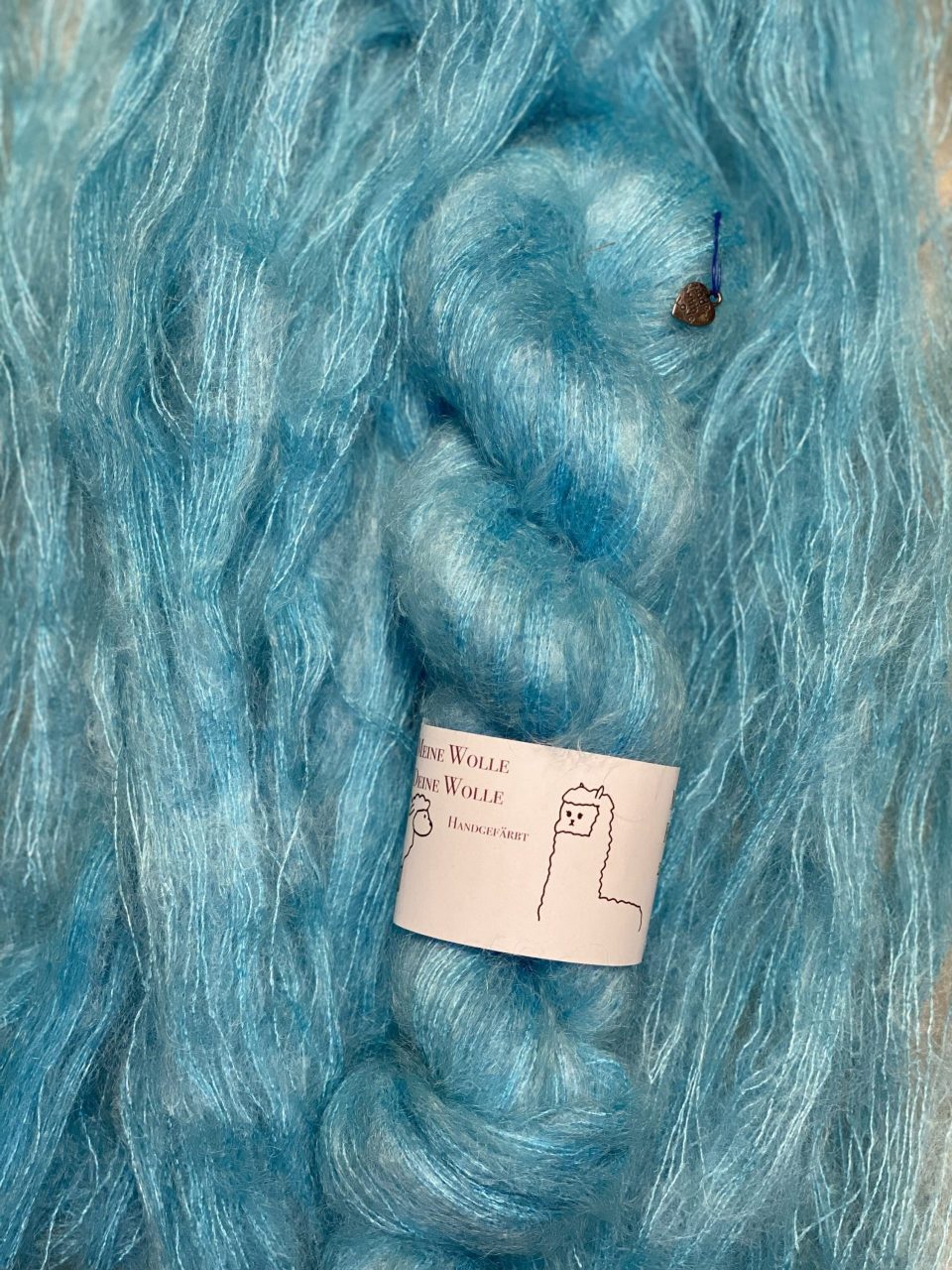 Kid Mohair 50g - semi solid - Glacial Dream – Bild 2