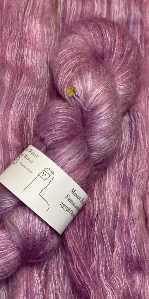 Kid Mohair 50g - semi solid - Enchanted Petal