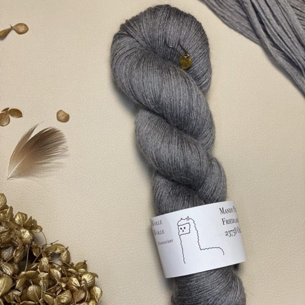 Baby-Alpaka - semi solid - Stein