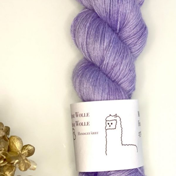 Baby-Alpaka - semi solid - Soft Lilac