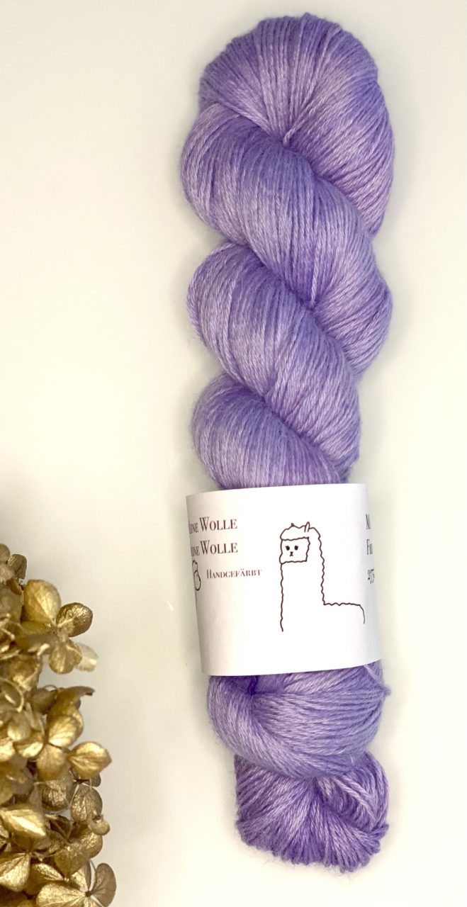 Baby-Alpaka - semi solid - Soft Lilac