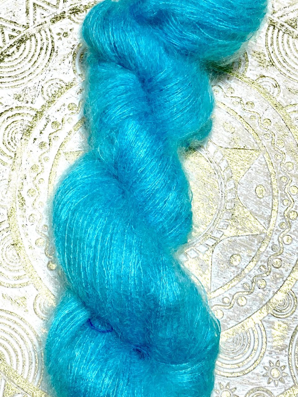 Kid Mohair 50g - semi solid - Glacial Dream – Bild 5