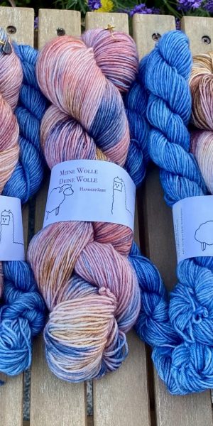 4-fach Sockenwolle basic mit Mini - 1224-050