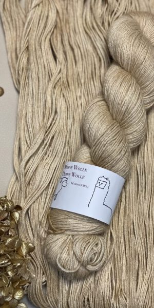 Baby-Alpaka - semi solid - camel