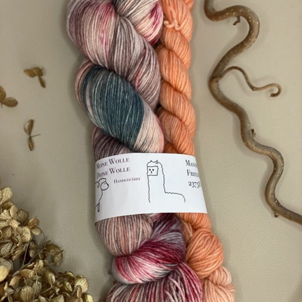 4-fach Sockenwolle fine 0125-054 inklusive Mini