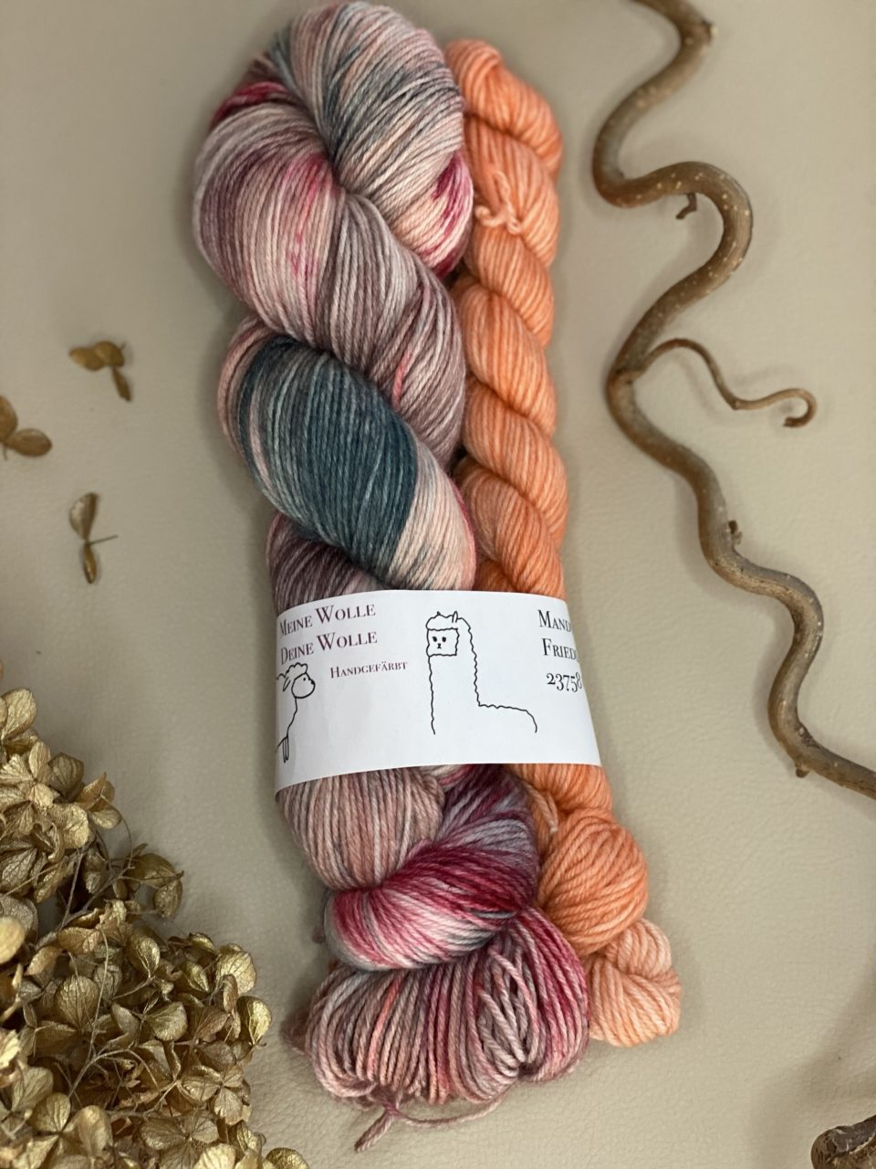 4-fach Sockenwolle fine 0125-054 inklusive Mini