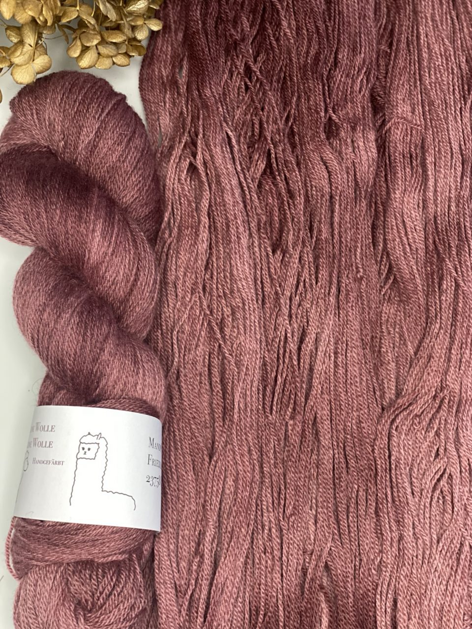 Merinowolle 433 - semi solid - Wine Soirée – Bild 2