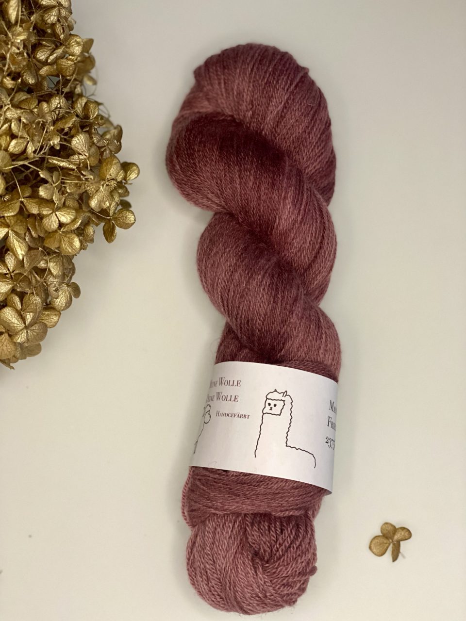 Merinowolle 433 - semi solid - Wine Soirée