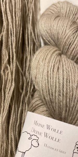 Merinowolle 433 - semi solid - Sesame Dream