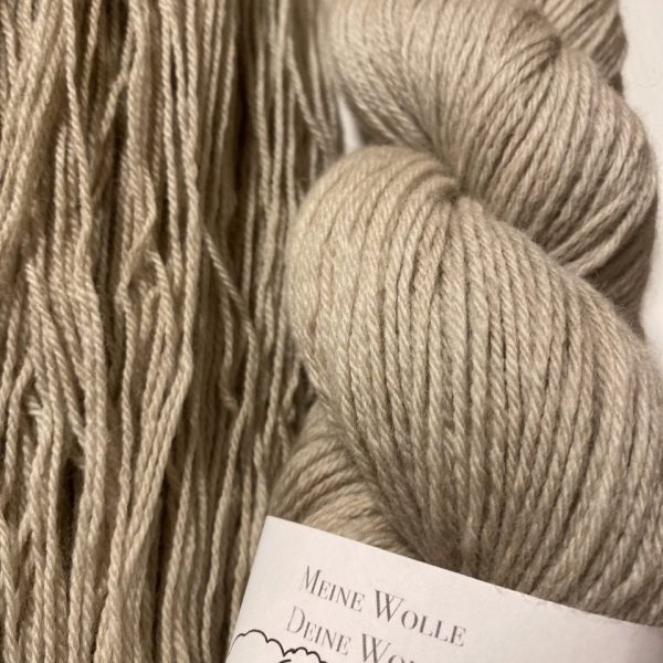 Merinowolle 433 - semi solid - Sesame Dream