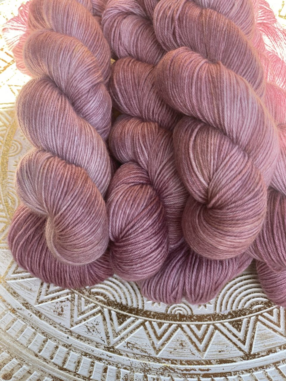 4-fach Sockenwolle fine - semi solid - Blooming Heather – Bild 4