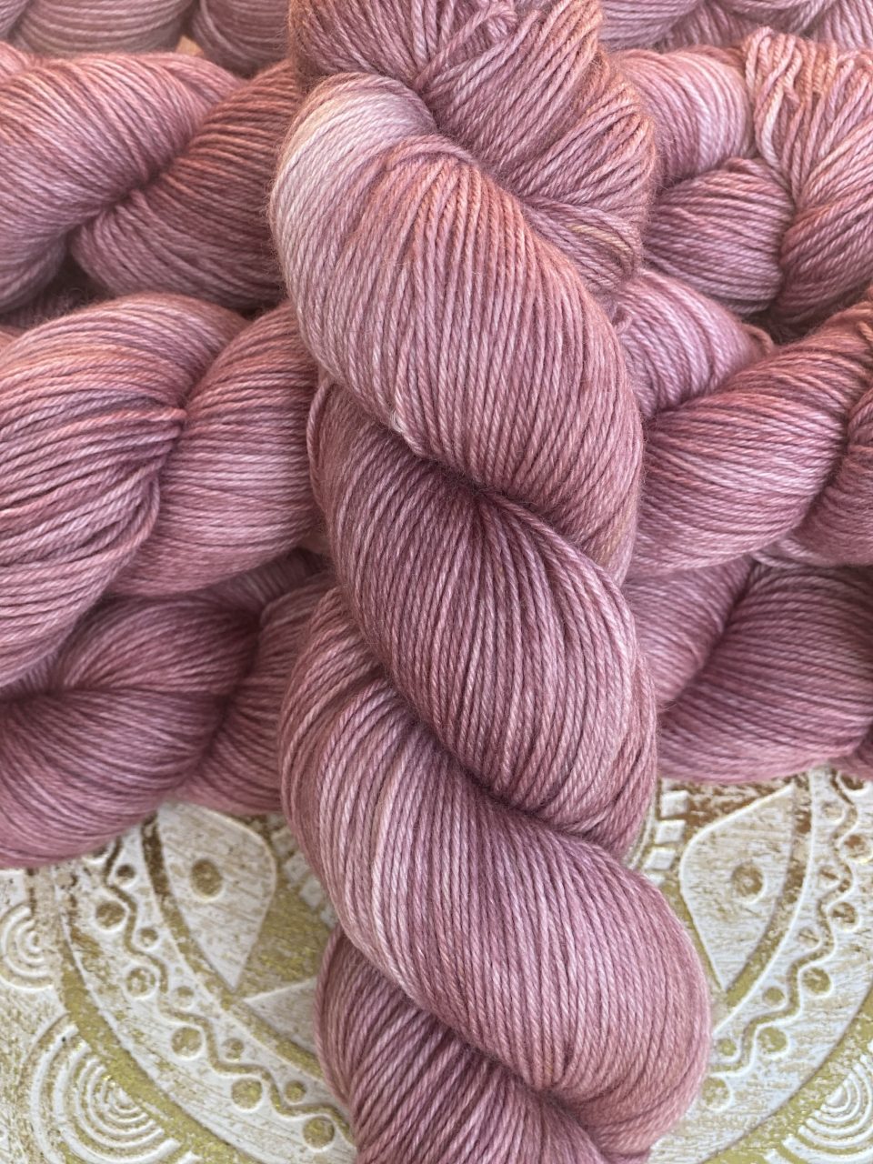 4-fach Sockenwolle fine - semi solid - Blooming Heather – Bild 3