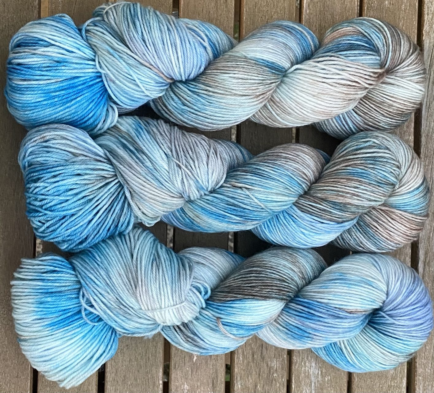 4-fach Sockenwolle fine - Winter‘s Tide – Bild 3