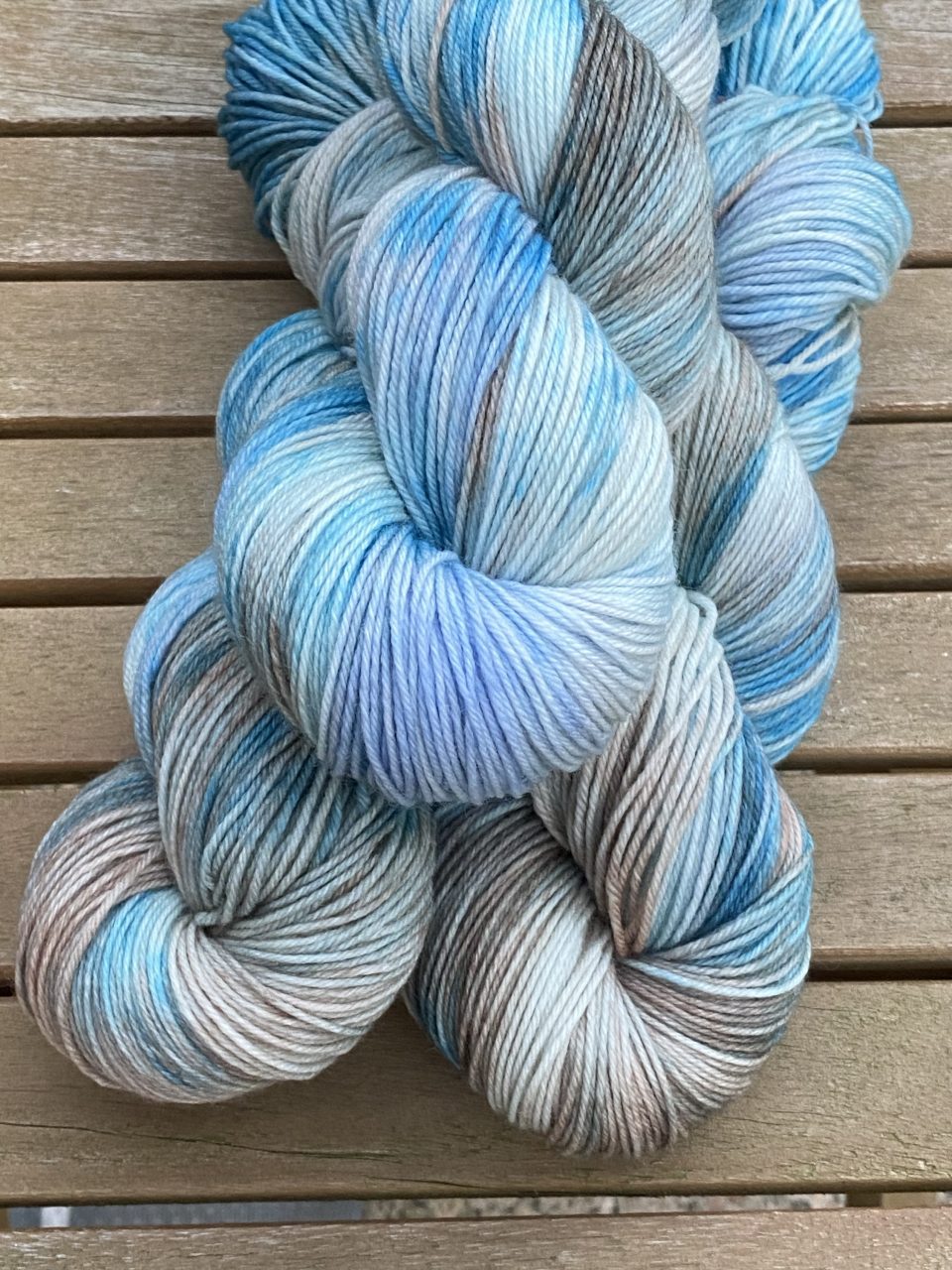 4-fach Sockenwolle fine - Winter‘s Tide – Bild 2