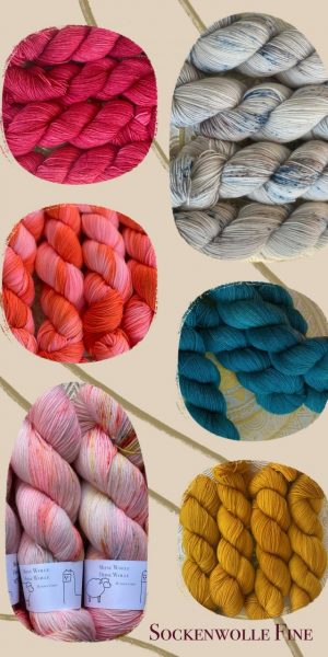 Sockenwolle fine 4-fach