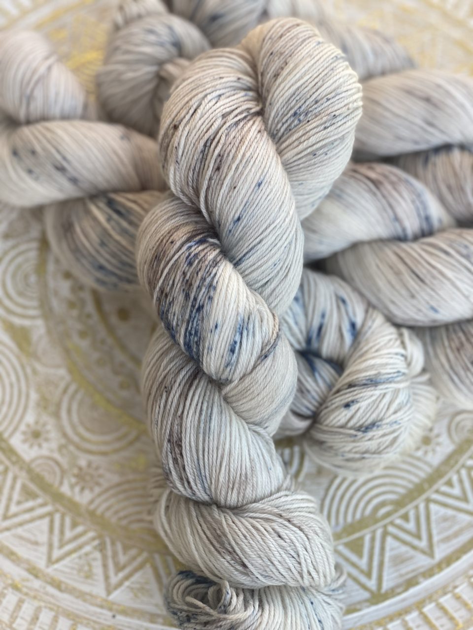 4-fach Sockenwolle fine - Frosted Birch