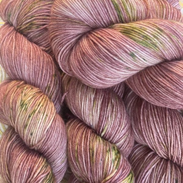 4-fach Sockenwolle fine - Antique Rosegarden