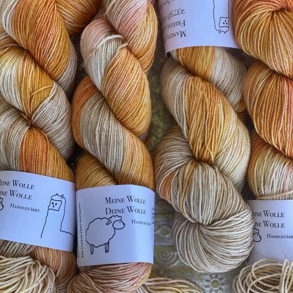 MerinoSeide 80/20 - Sun-Kissed Marigold