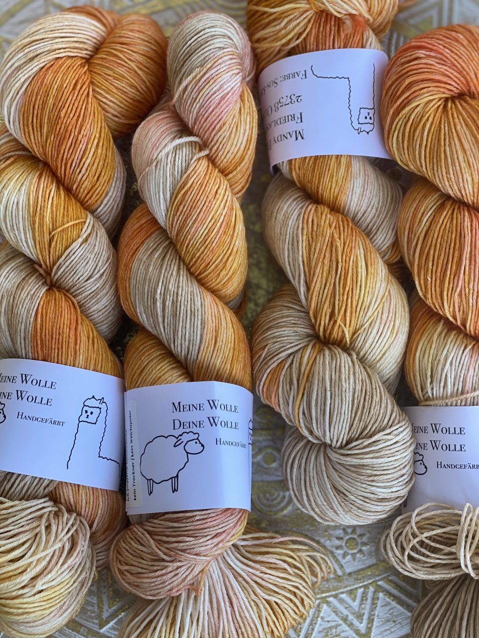 MerinoSeide 80/20 - Sun-Kissed Marigold