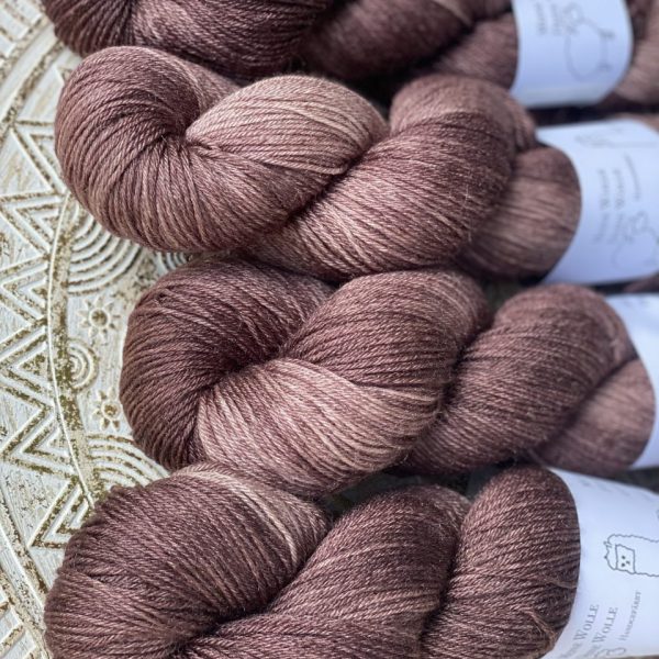 MerinoSeide 70/30 - semi solid - Warm Chocolate