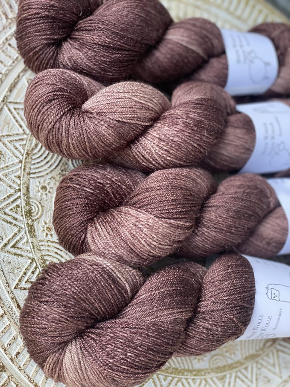 MerinoSeide 70/30 - semi solid - Warm Chocolate