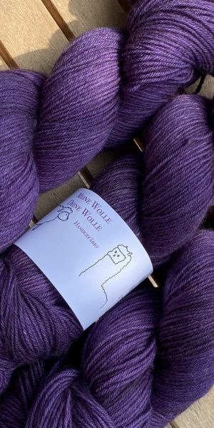 4-fach Sockenwolle fine - semi solid - Velvet Night