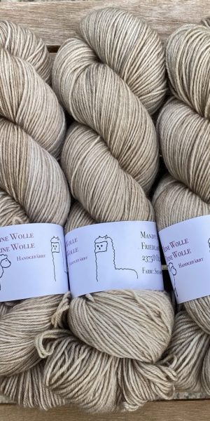 4-fach Sockenwolle fine - semi solid - Sesame Dream