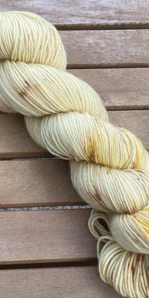 4-fach Sockenwolle fine - Vanilla Speckles