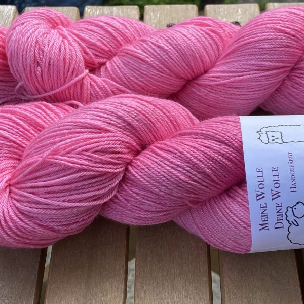 MerinoRoyalSeide - semi solid - Sweetheart Pink