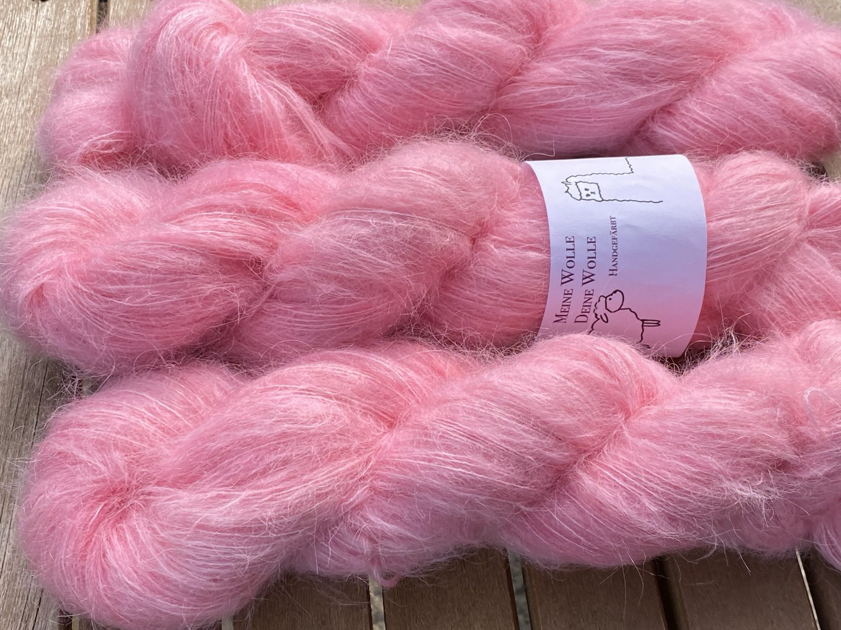 Federleicht Baby Suri|Seide 50g - semi solid - Babyrose