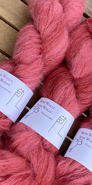 Federleicht Baby Suri|Seide 50g - semi solid - Flamenco