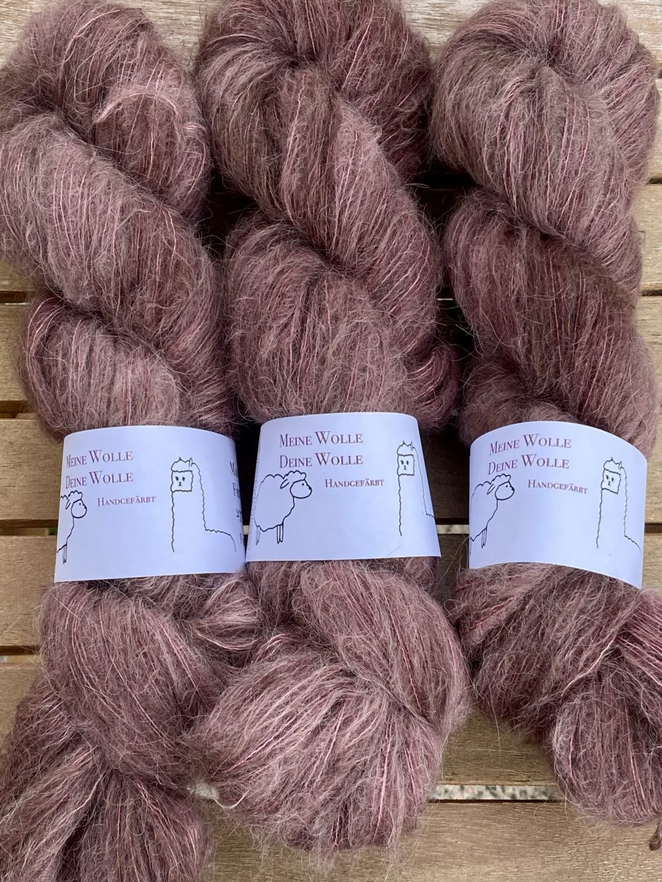 Federleicht Baby Suri|Seide 50g - semi solid - Warm Chocolate