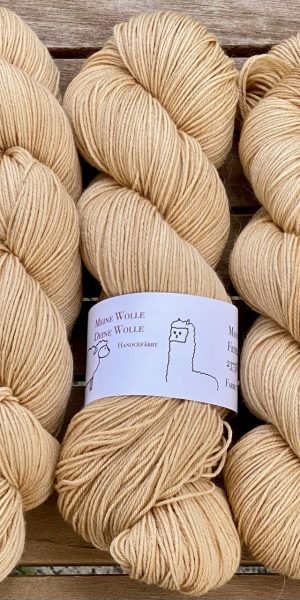 MerinoRoyalSeide - semi solid - Sandy Buff