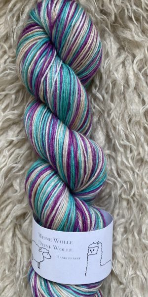 4-fach Sockenwolle fine - Mini Stripe 04