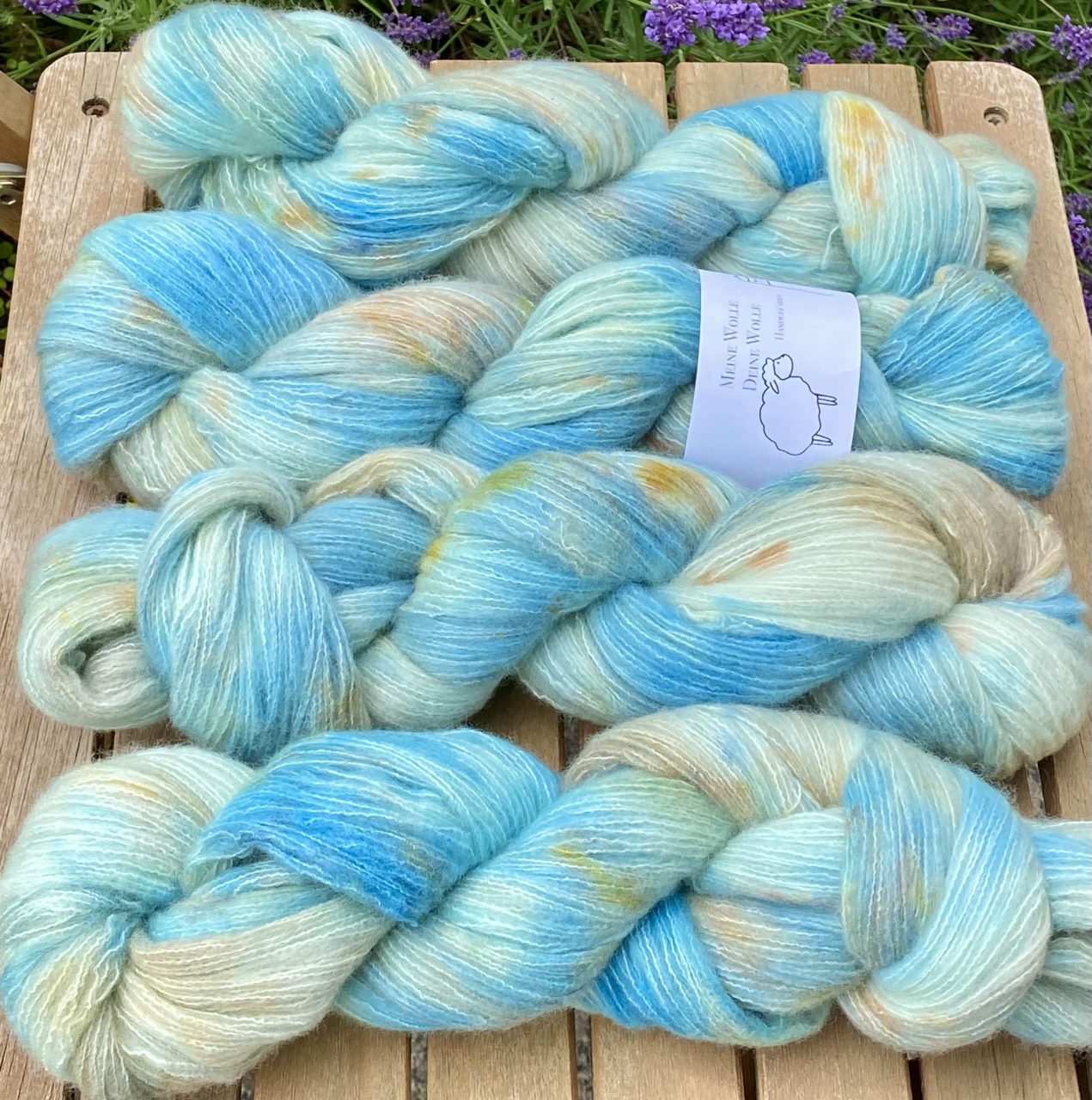 Kuschelwolke Merino|Seide|Kaschmir 50g - Beachday