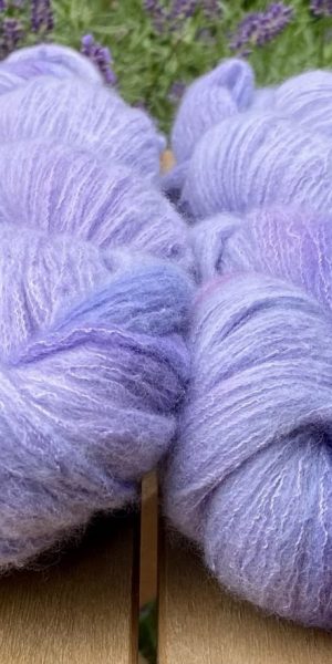Kuschelwolke Merino|Seide|Kaschmir 50g - semi solid - Soft Lilac