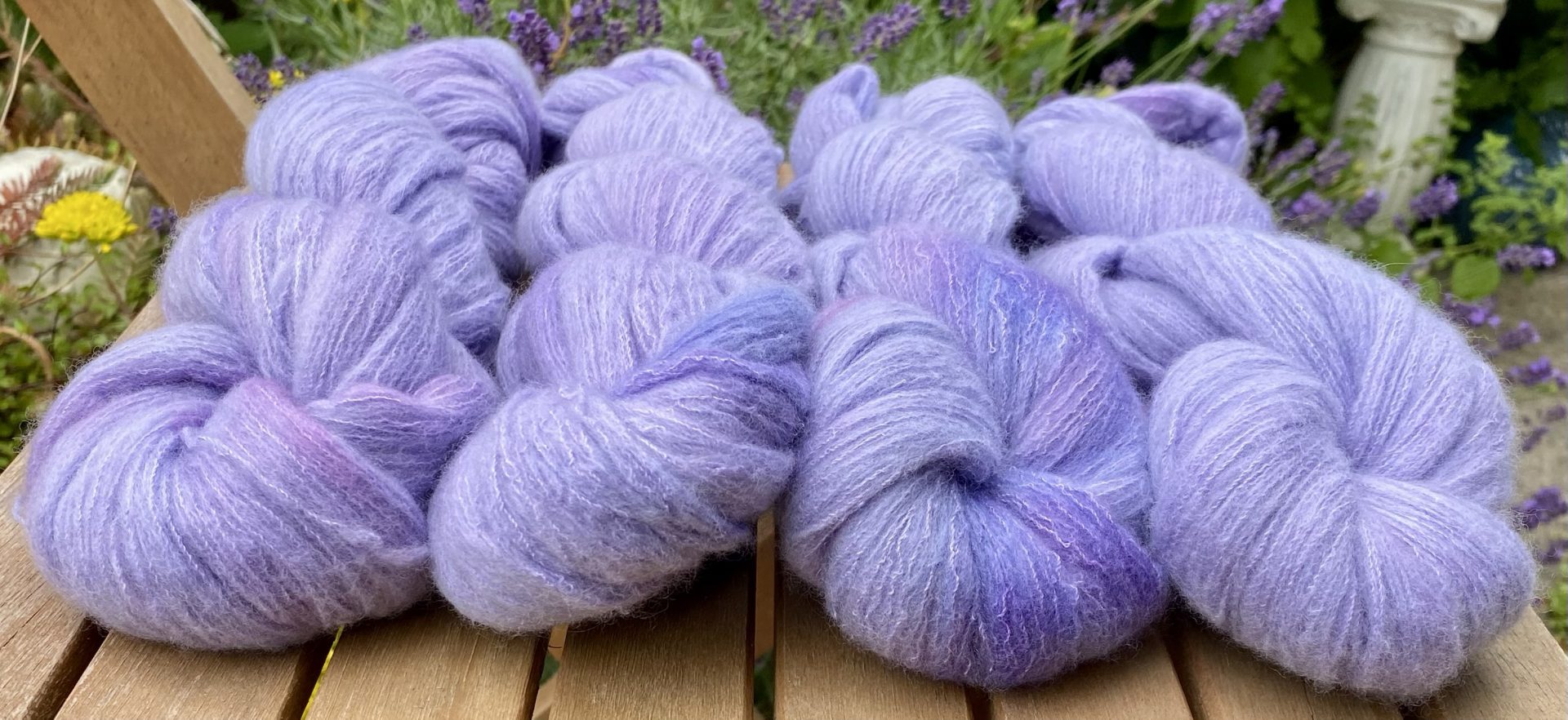Kuschelwolke Merino|Seide|Kaschmir 50g - semi solid - Soft Lilac