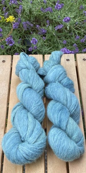Kuschelwolke Merino|Seide|Kaschmir 50g - semi solid - Echoes of the Abyss