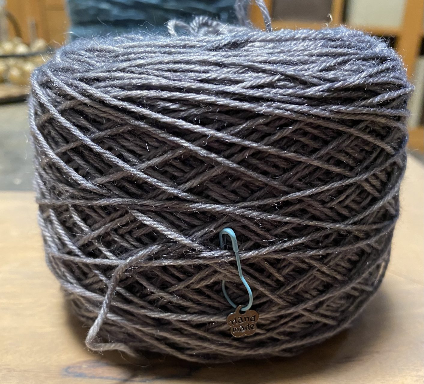 MerinoSeide 70/30 - semi solid - Silver Metal – Bild 3