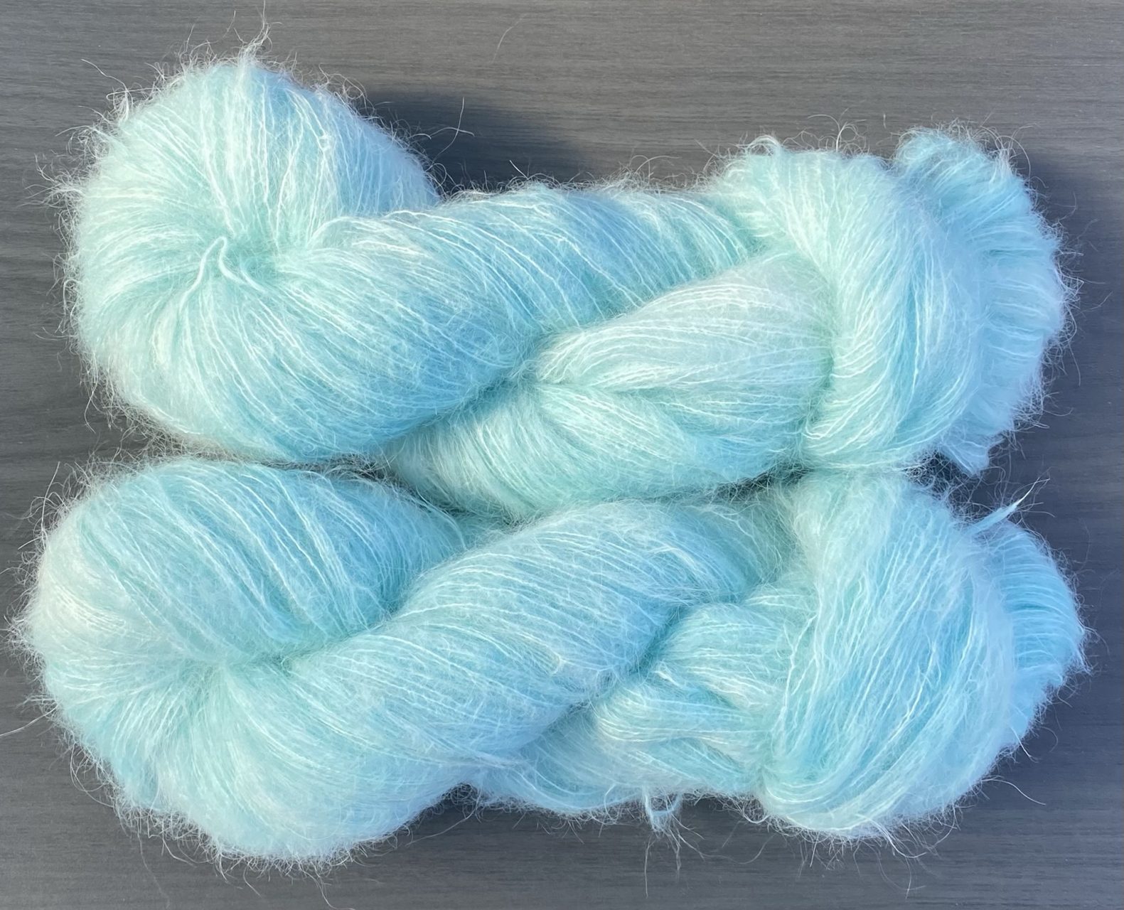 Federleicht Baby Suri|Seide 50g - semi solid - Lagoon Breeze – Bild 2