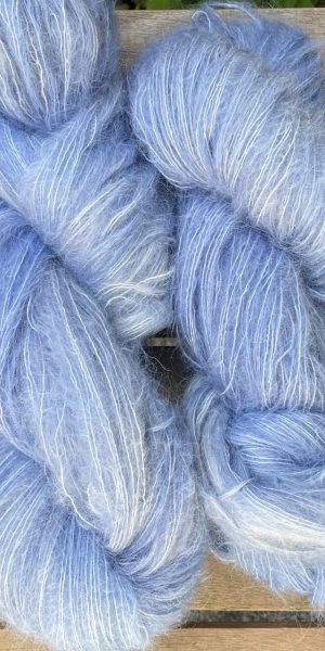 Federleicht Baby Suri|Seide 50g - semi solid - Snow over Fjords