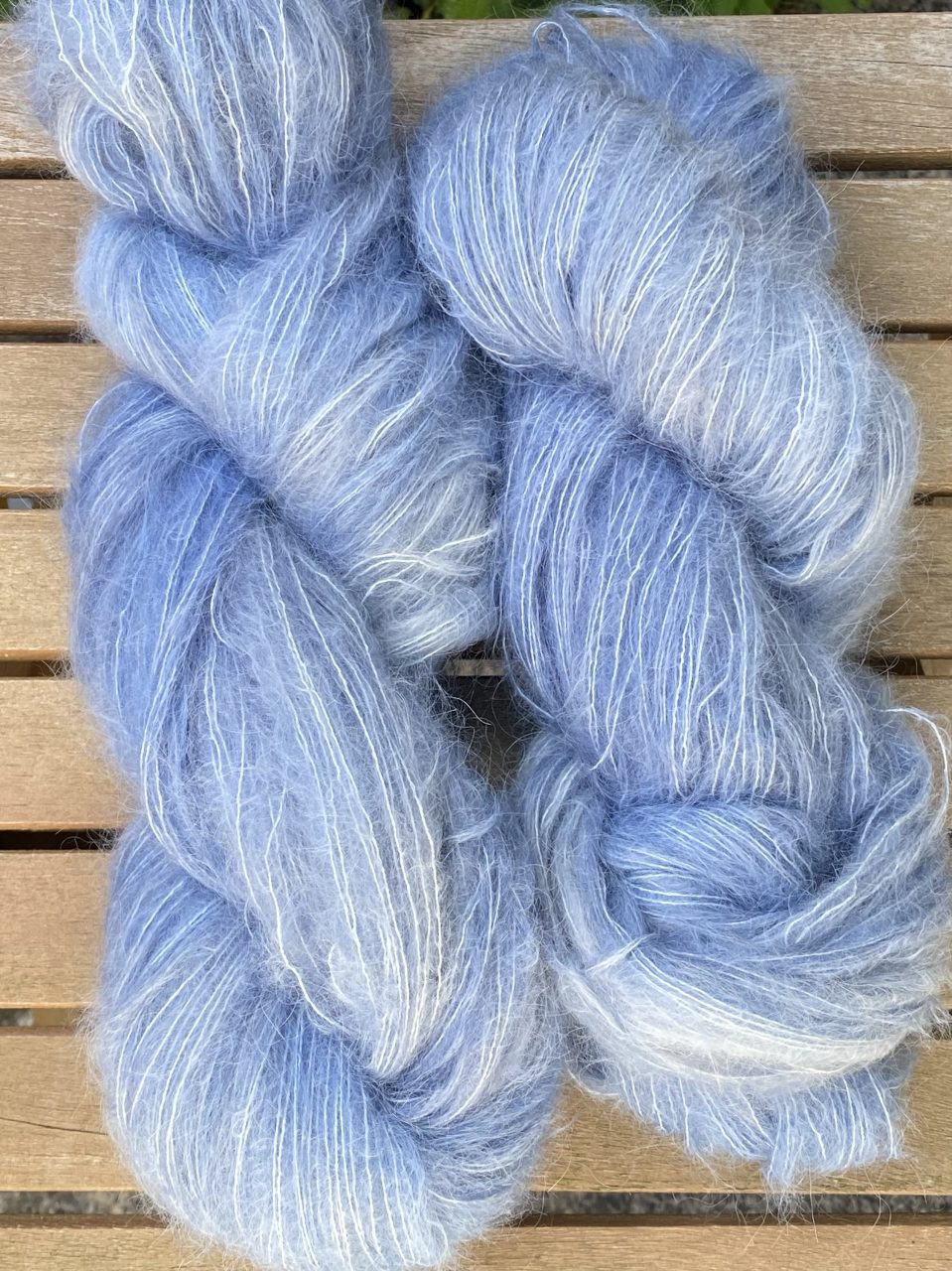 Federleicht Baby Suri|Seide 50g - semi solid - Snow over Fjords