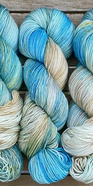 4-fach Sockenwolle fine - Beachday