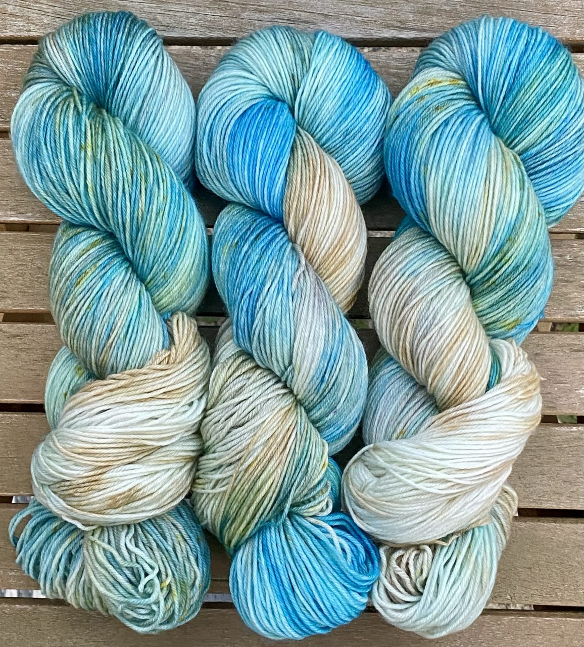 4-fach Sockenwolle fine - Beachday