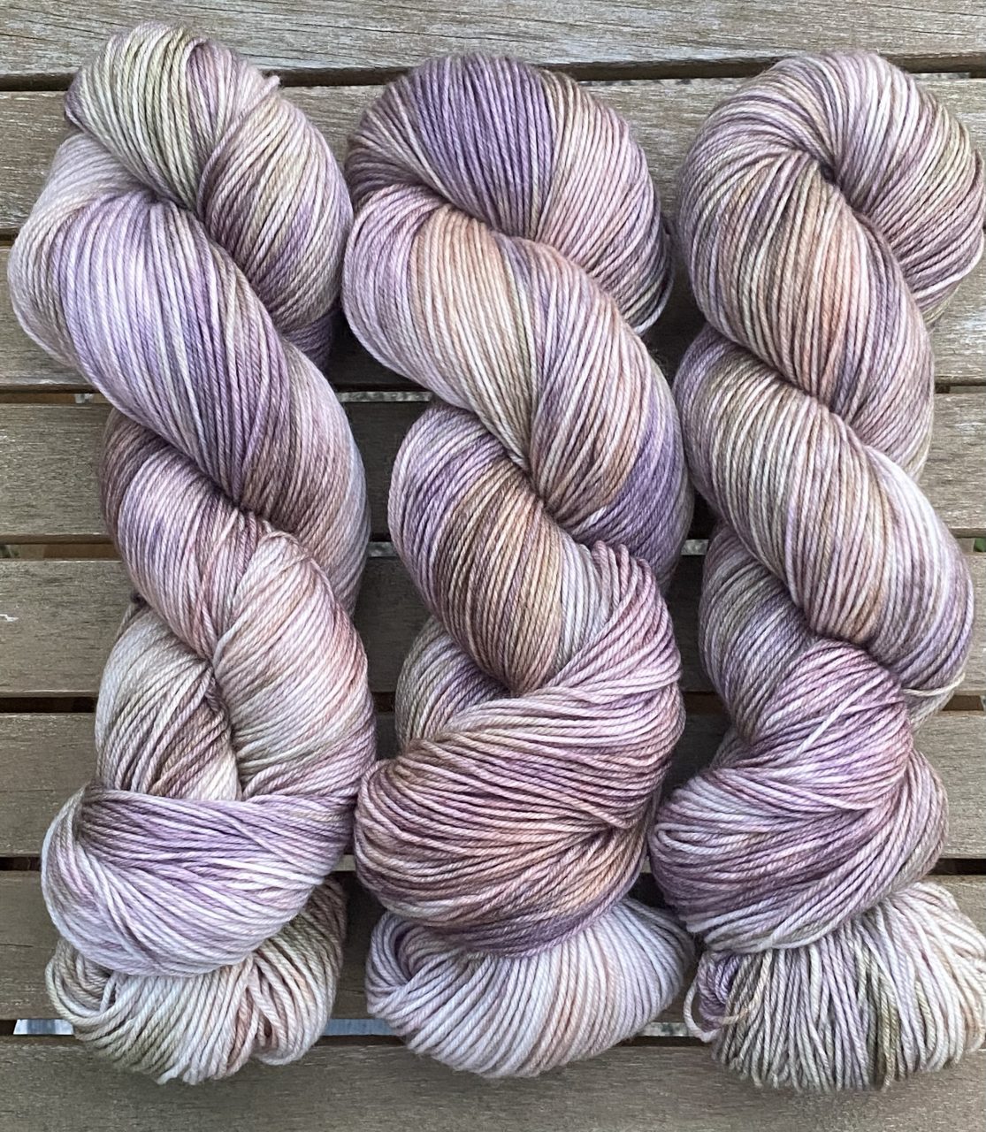 4-fach Sockenwolle fine - Faded Mauve
