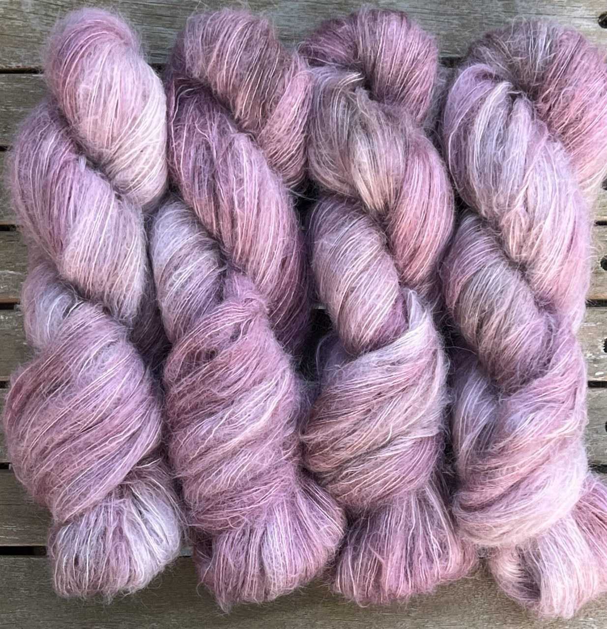 Federleicht Baby Suri|Seide 50g - Forgotten Blossom