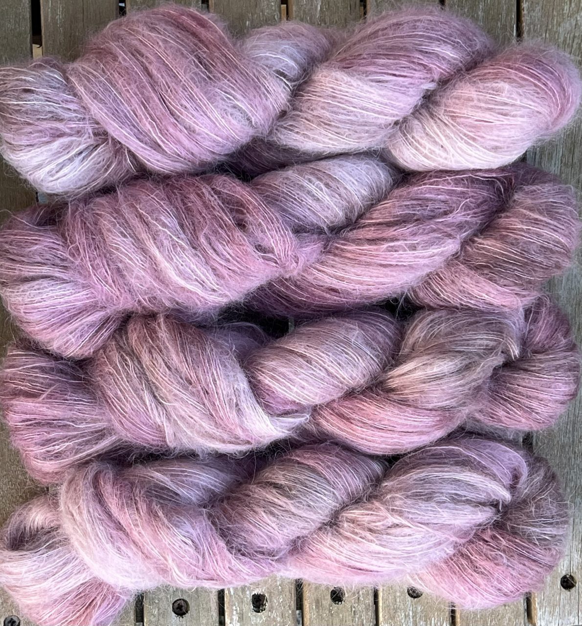 Federleicht Baby Suri|Seide 50g - Forgotten Blossom – Bild 3