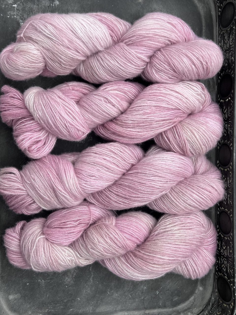 Kuschelwolke Merino|Seide|Kaschmir 50g - Powdered Rose