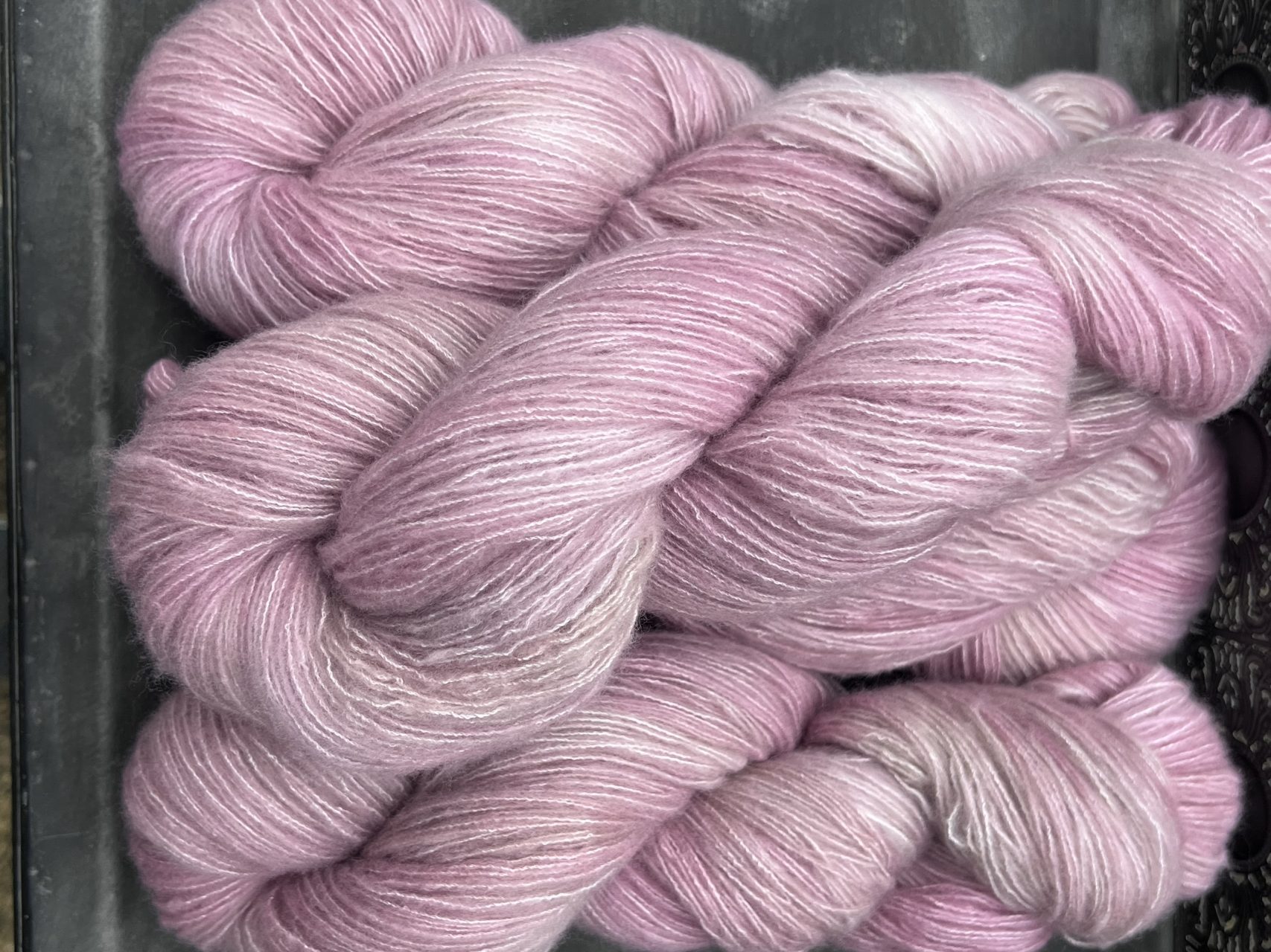 Kuschelwolke Merino|Seide|Kaschmir 50g - Powdered Rose – Bild 2